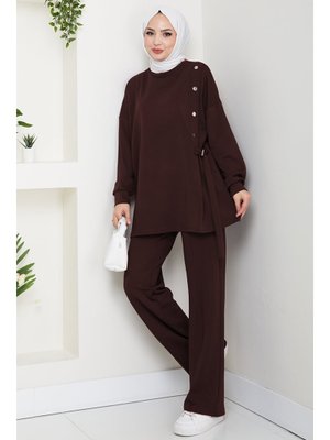 Acı Kahve Çıtçıt Detaylı İkili Takım