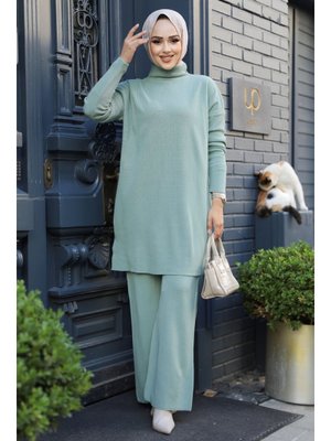 Mint Triko İkili Takım 3413mınt