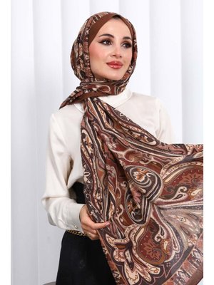Taba Desenli Kraş Şal