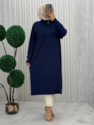 Lacivert Tunik