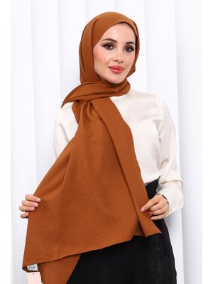 Taba Pamuklu Caz Şal