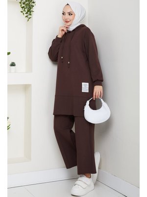 Kahve Arma Detay Oysho İkili Takım