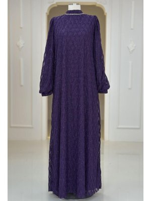 Mürdüm Ravza Abiye Elbise