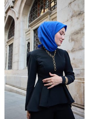 Monogram Pamuk İpek Eşarp