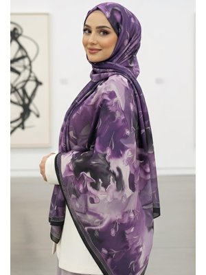 Mor Soft Mist Serisi Pamuk Şal