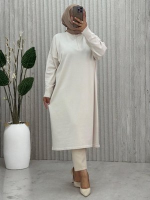 Taş Rengi Tunik