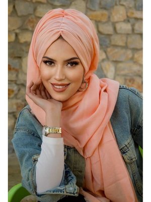 Somon Büzgülü Hazır Şal