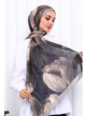 Taş Desenli Soft Dijital Şal