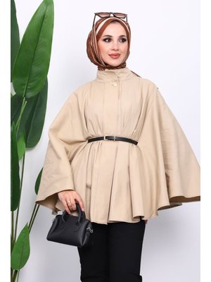 Bej Kemerli Gabardin Panço