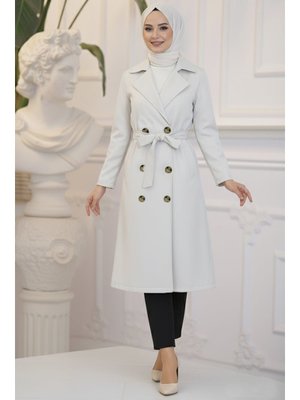 Taş Rengi Trençkot