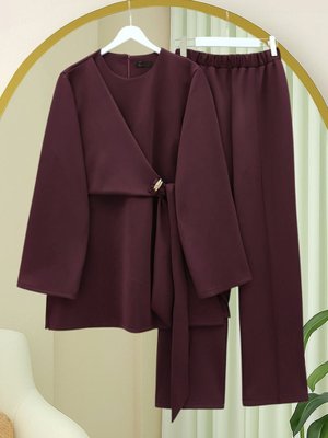 Bordo Önü Çapraz Bağlamalı Yırtmaçlı Scuba Takım