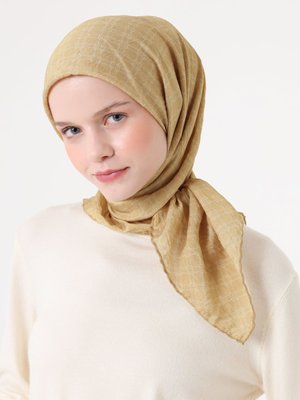 Hardal Fort Eşarp Kutu Desen