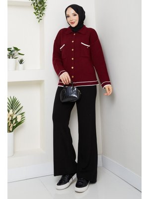 Gold Düğmeli Spor Ceket Hırka