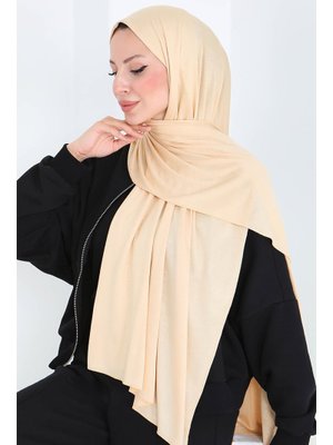 Krem Penye Şal
