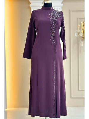 Elisa Abiye Elbise Violet