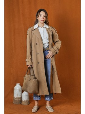 32407trc Süet Trench