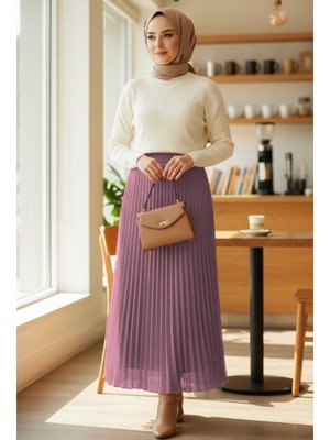 Pileli Pudra Etek 92161pd