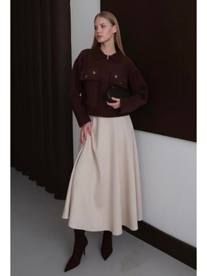 Tedy Triko Hırka Kahve