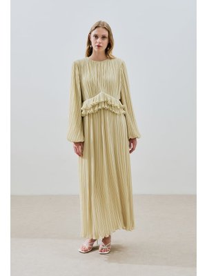 Mila Piliseli Katlı Elbise Adaçayı