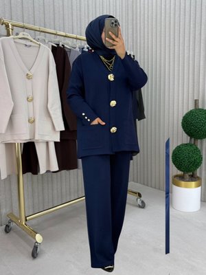Lacivert Pantolon Takım