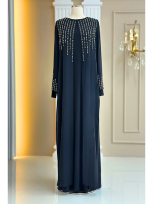 Siyah Azra Abiye Elbise