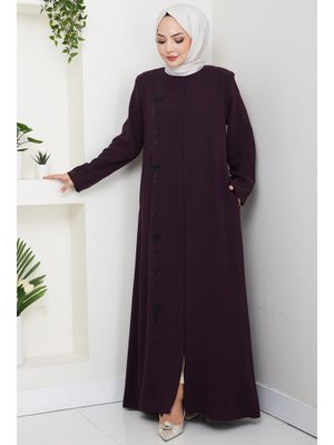 Mürdüm Gizli Patlı Taşlı Ferace