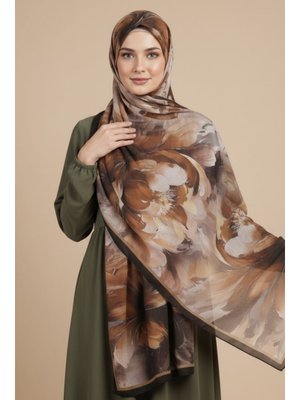 Vizon Vızon Mystic Flora Serisi Pamuk Şal