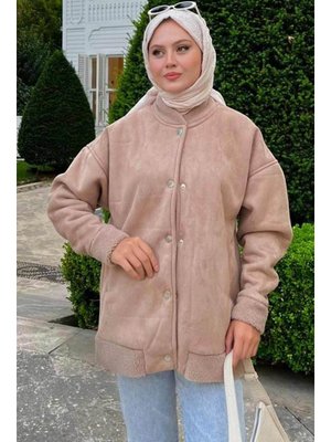 Süet Deri Vizon Kolej Mont 9287v