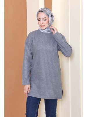 Fume Füme İnterlok Yırtmaçlı Tunik