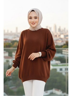 Kahverengi Kazak Tunik 17201kh