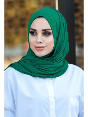 Yeşil Penye Şal 7528y
