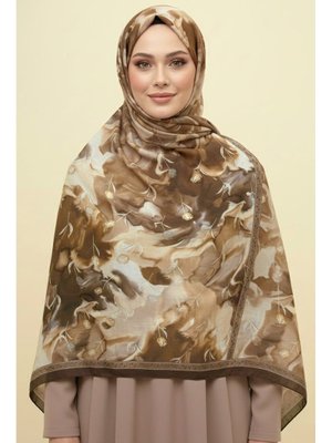 Yesılı Yağ Yeşili Soft Mist Serisi Pamuk Şal Yag