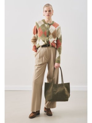 Çağla Classıc Pileli Pantolon