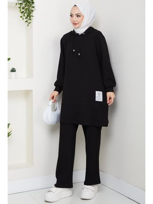 Siyah Arma Detay Oysho İkili Takım