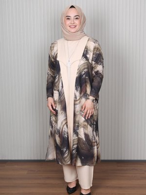 Yeşil Desenli Takım