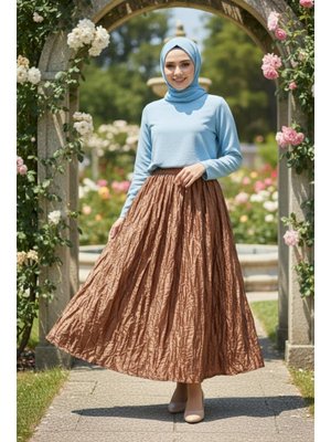 Buruşuk Taba Etek 9227tb