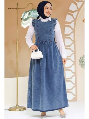 Kot Koyu Mavi Jile Elbise 19134km