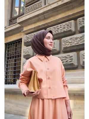 Monogram Pamuk İpek Eşarp