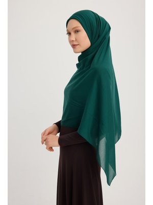 Zümrüt Büyük Şifon Eşarp