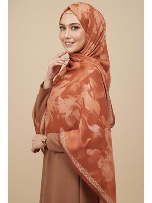 Oranj Midnight Bloom Serisi Pamuk Şal