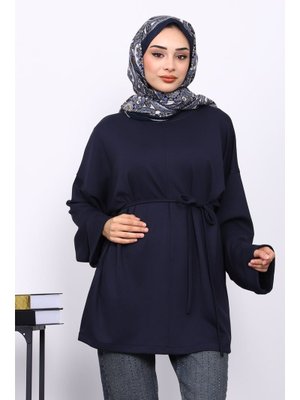 Antrasit Duble Kol Modal Tunik