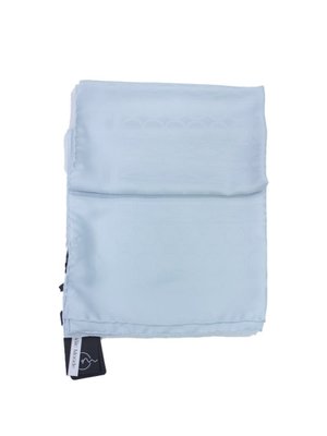 Desenli Poly Jakar Seri Eşarp Askısı İle Birlikte Buz Mavisi