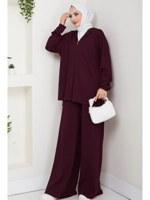 Mürdüm Kapüşonlu İkili Takım