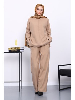 Vizon Üst Ve Pantolonu Nervür Dikişli Selanik Takım