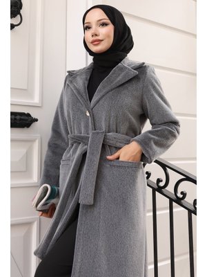 Antrasit Tay Tüyü Kaban