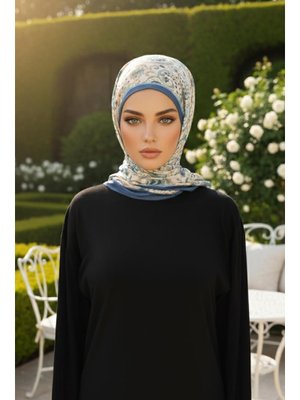 Desen Arkadan Bağlamalı Desenli Pratik Şal,ps