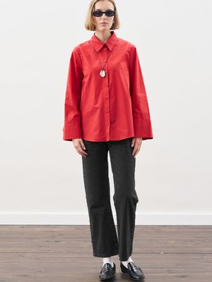 Siyah Straıght Ankle Jean Pantolon