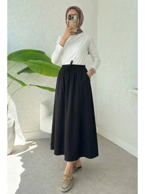 Siyah Umay Cepli Etek