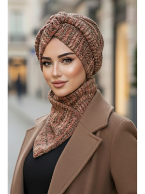 Taba Triko Kışlık Burgu Bone Ve Etol Takım