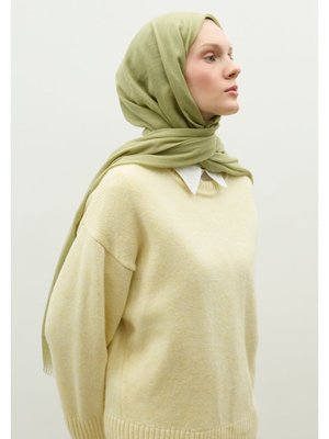 Çağla Kaşmir Dokulu Şal